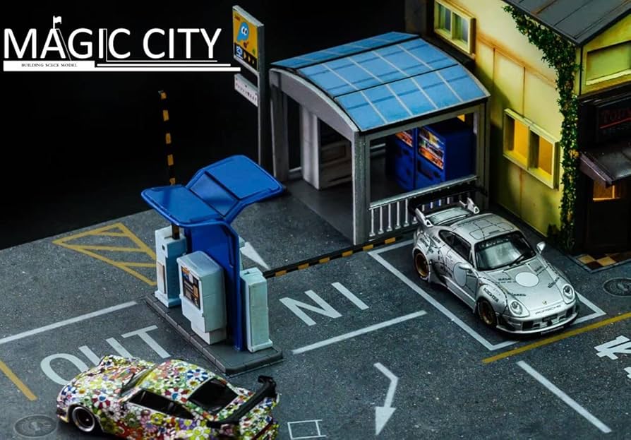 1/64 magic city ジオラマ roppongi annual gathering